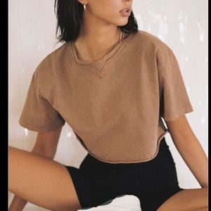 Joah Brown Cobain Crop Tee